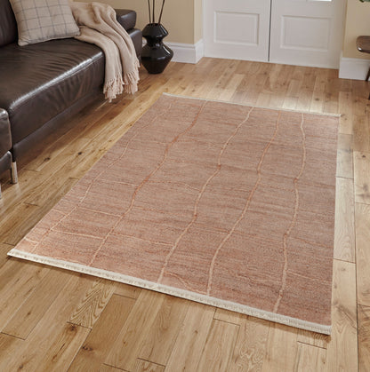 Tapis chenille moderne EFE 1065 Beige