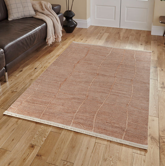 Tapis chenille moderne EFE 1065 Beige