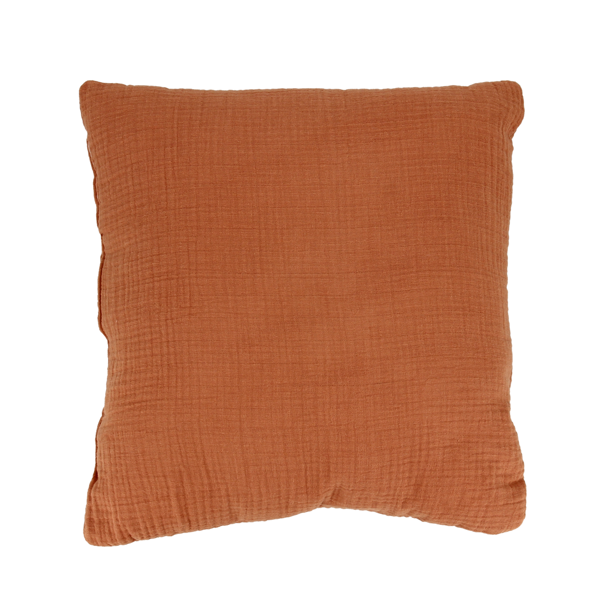 Coussin en Gaze de Coton - Camel