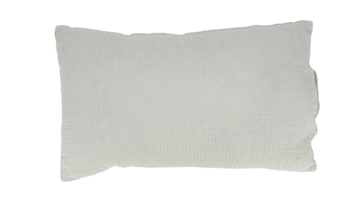 Coussin en Gaze de Coton - Gris
