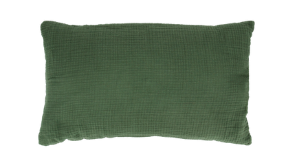 Coussin en Gaze de Coton - Kaki