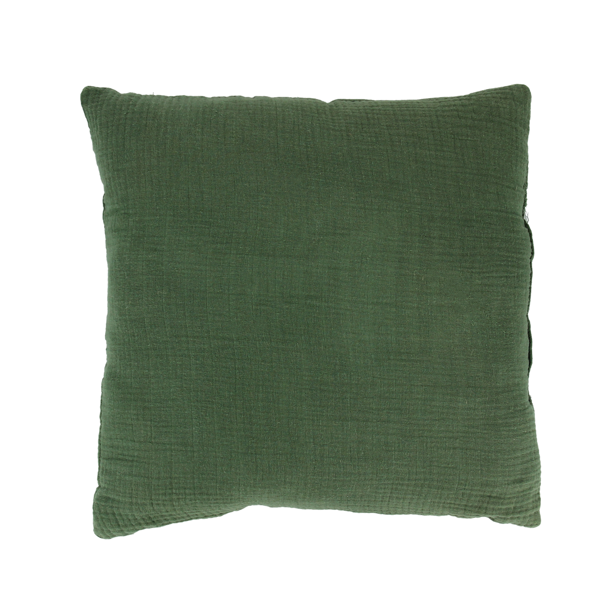 Coussin en Gaze de Coton - Kaki