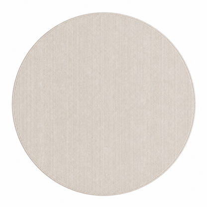 Tapis rond uni LIMA 3050 Crème – 2250 g/m²