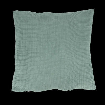 Coussin en Gaze de Coton - Vert amande