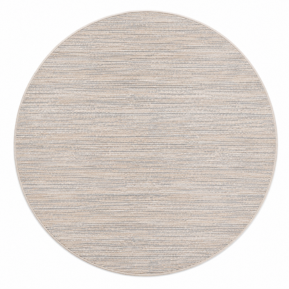 Tapis rond uni LIMA Beige/Gris – 2250 g/m²