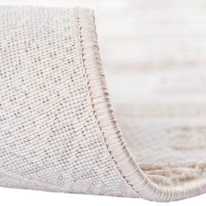 Tapis berbère LUXURY 6700 Beige à motifs géométriques