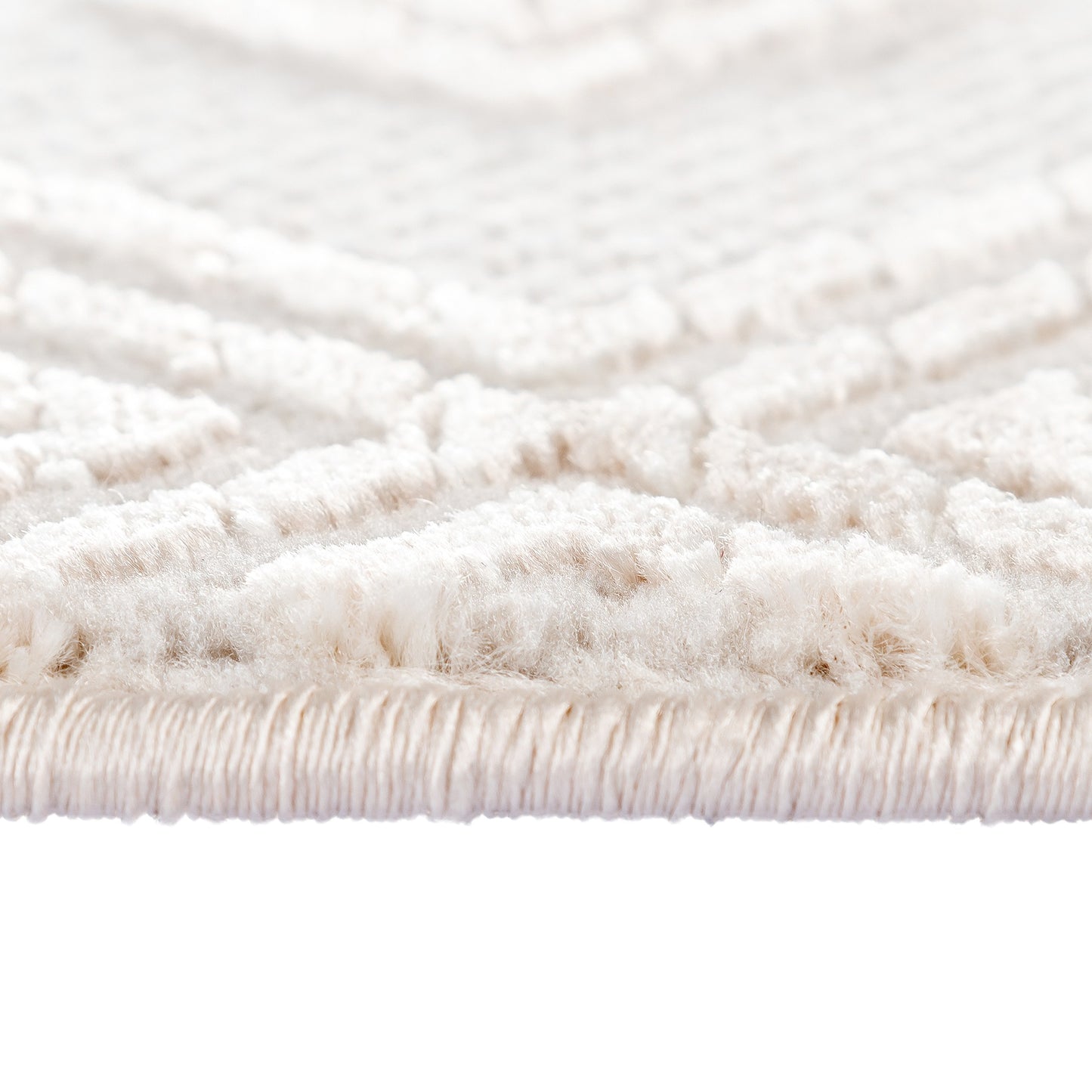 Tapis berbère LUXURY 6700 Beige à motifs géométriques