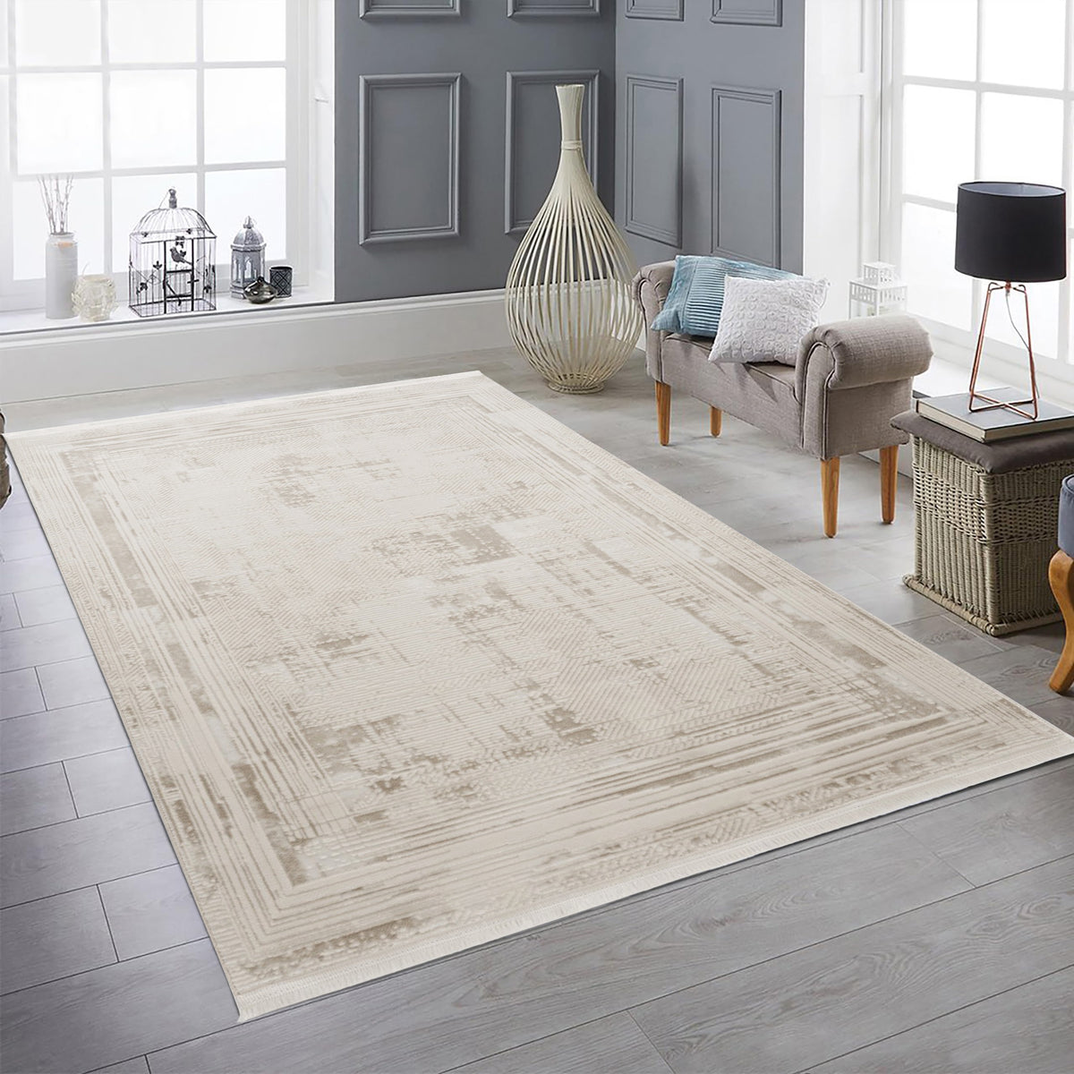 Tapis de couloir DIAMOND 7830, Beige