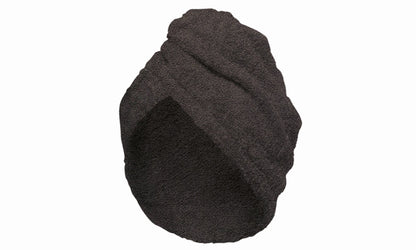 Serviette Sèche Cheveux - Marron