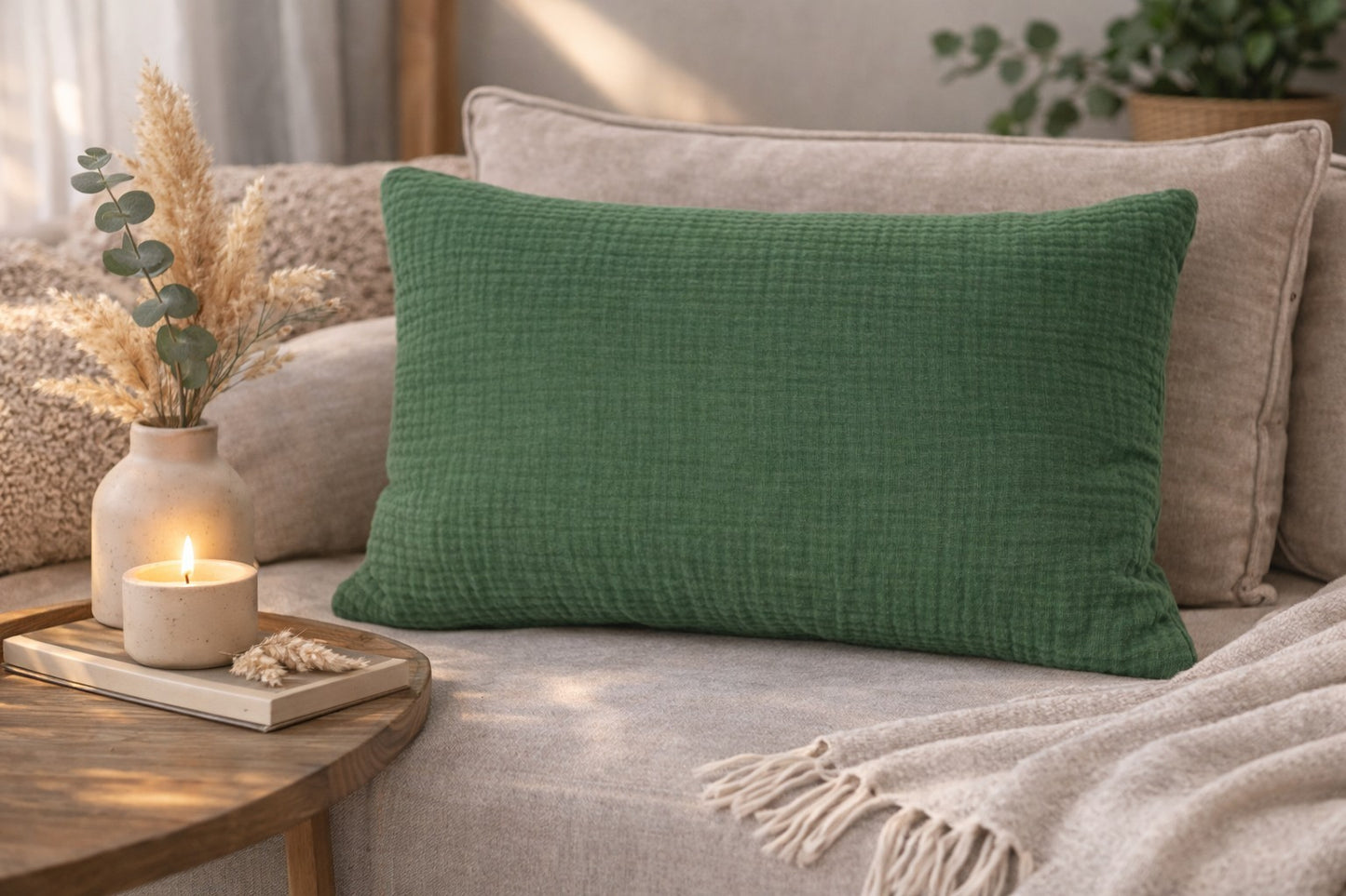 Coussin en Gaze de Coton