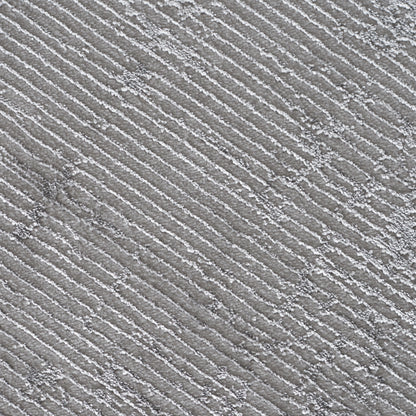 Tapis moderne gris clair texturé – ELIZA 7120