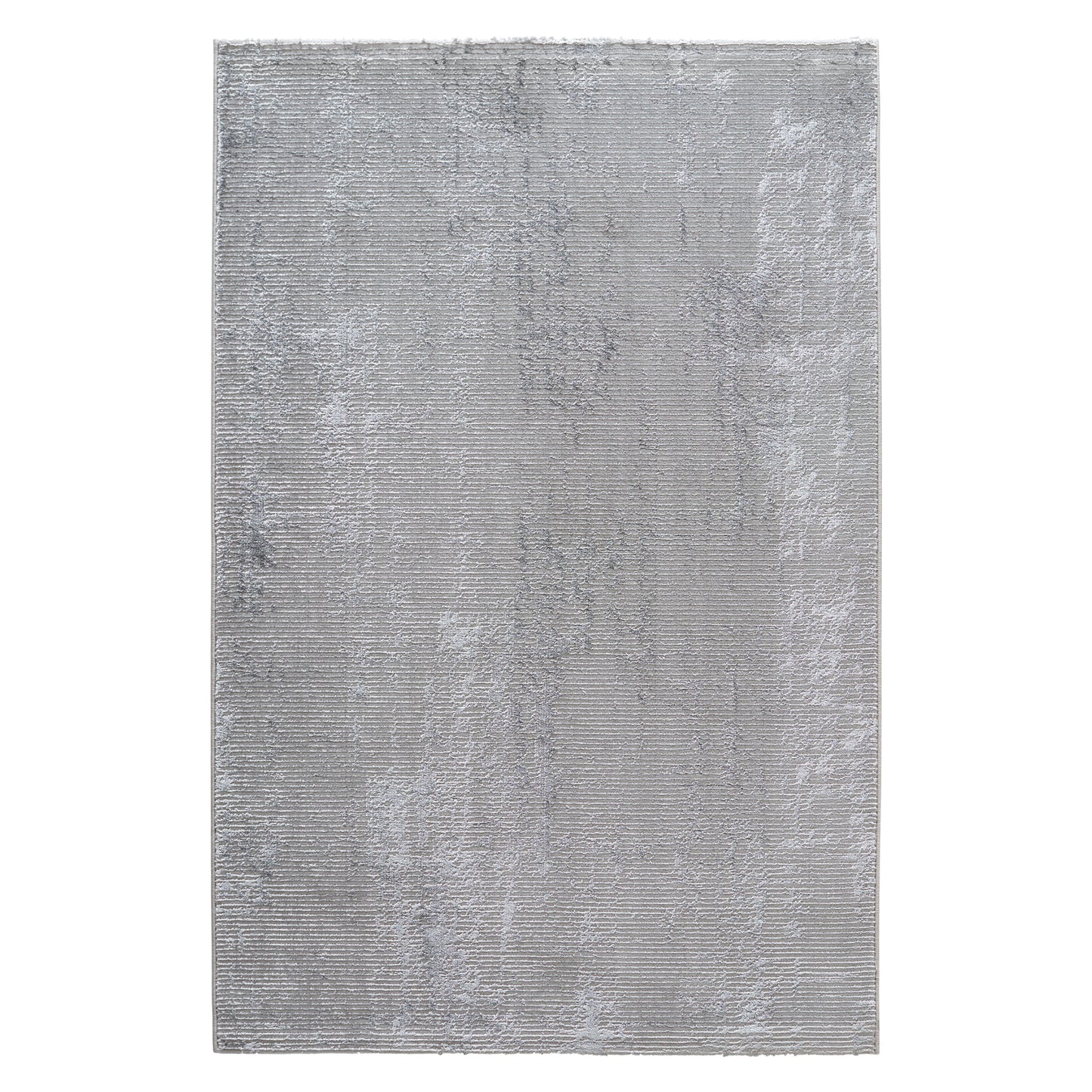 Tapis moderne gris clair texturé – ELIZA 7120