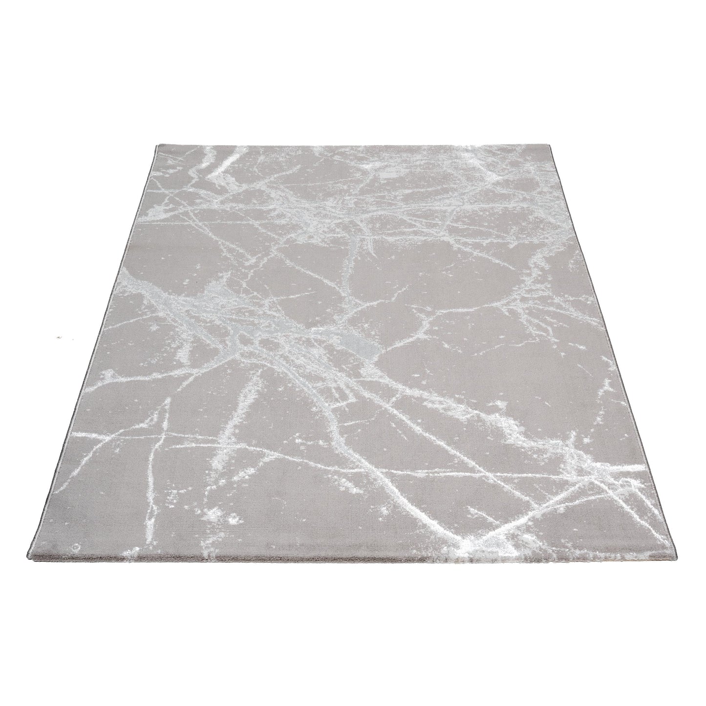 Tapis LARA 805 Gris – Effet marbre