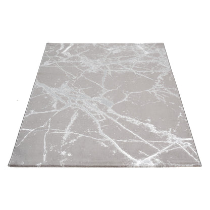 Tapis LARA 805 Gris – Effet marbre