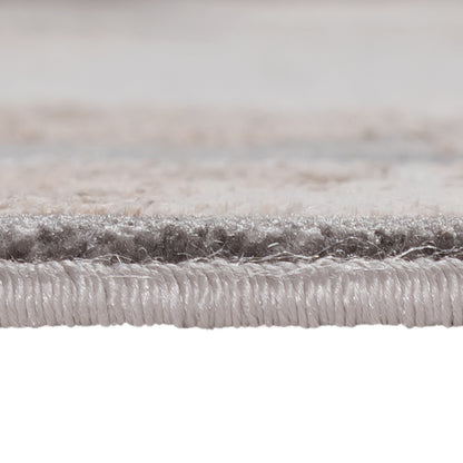 Tapis oriental LEXA 4000 Gris/Beige à médaillon