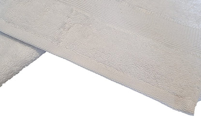 Lot de 8 serviettes 30x50cm - Blanc