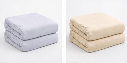 Drap housse microfibre 90x190cm en lot