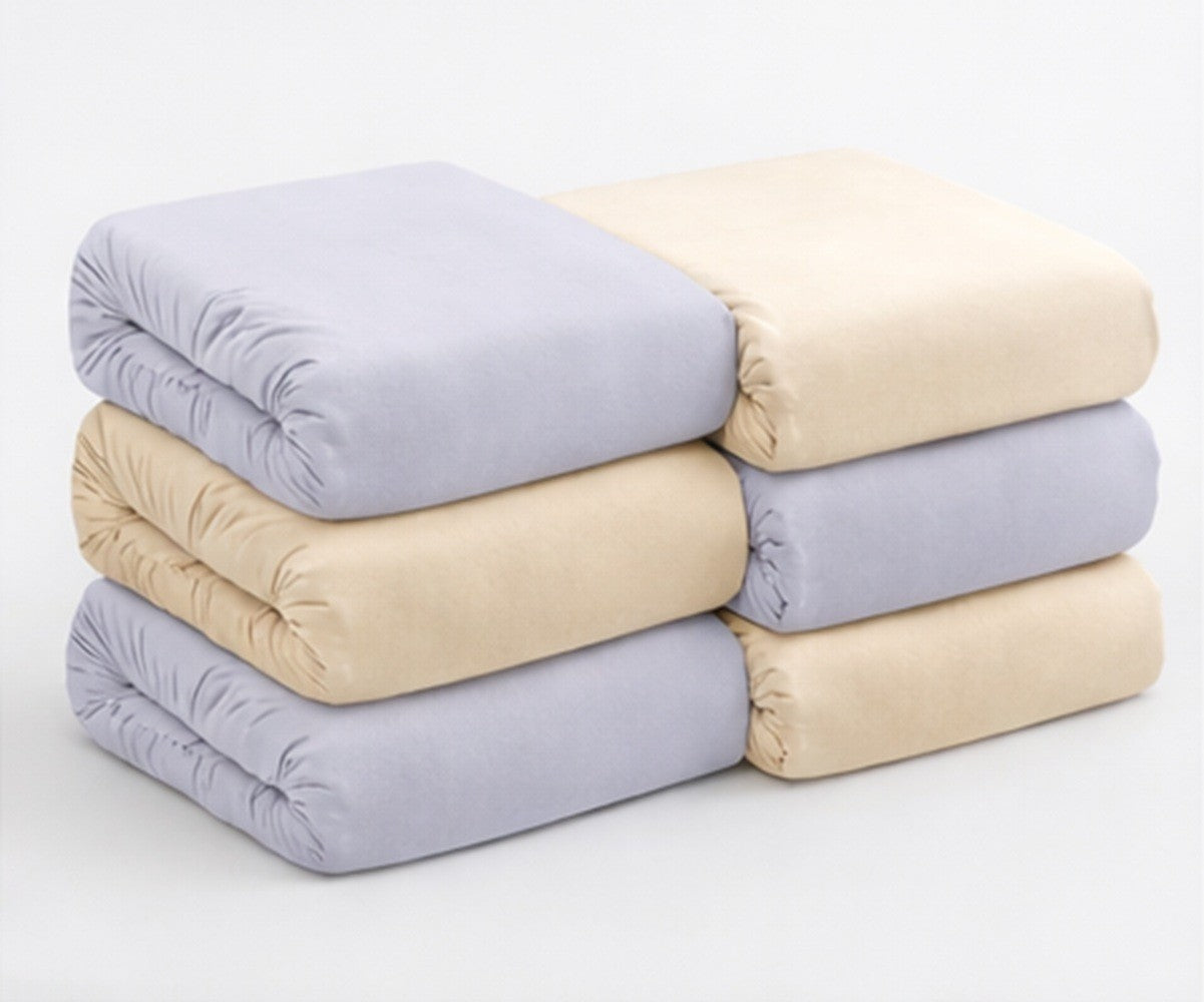 Drap housse microfibre 90x190cm en lot