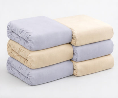 Drap housse microfibre 90x190cm en lot