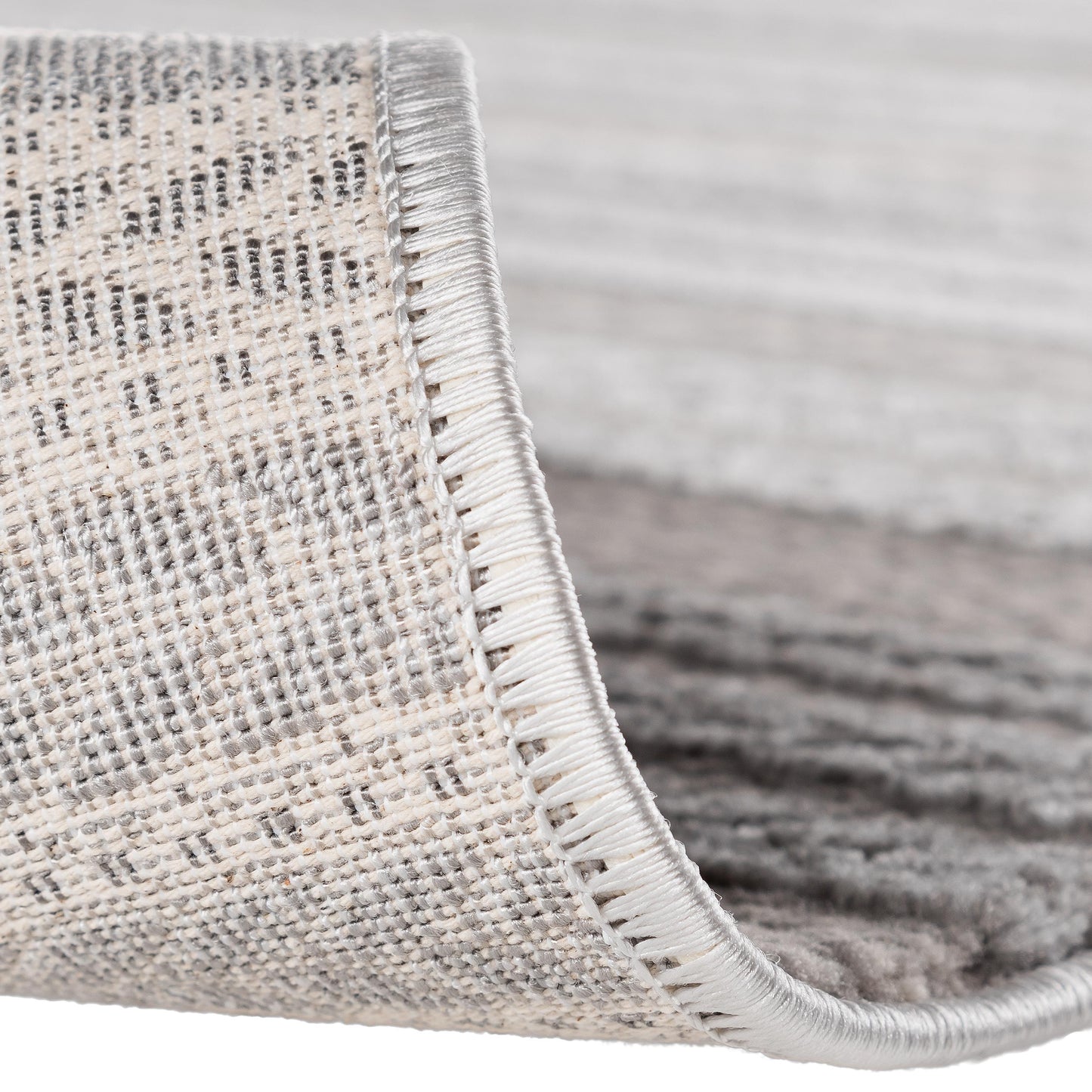 Tapis moderne LUXURY 6400 Gris à rayures