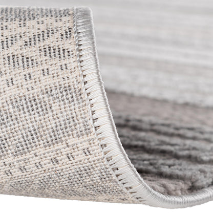 Tapis moderne LUXURY 6400 Gris à rayures