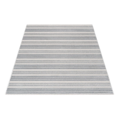 Tapis moderne LUXURY 6400 Gris à rayures
