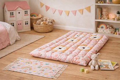 Matelas de Sol Enfant Rose - Douceur & Confort