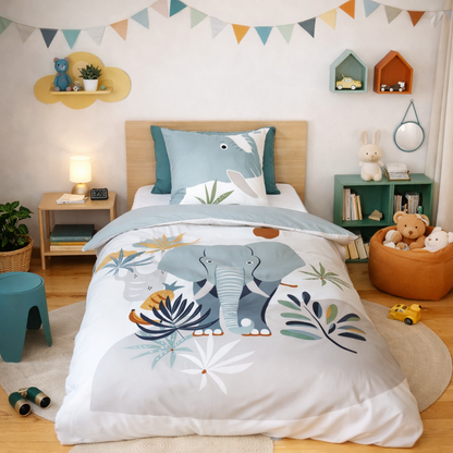 Parure de lit ELEPH Microfibre