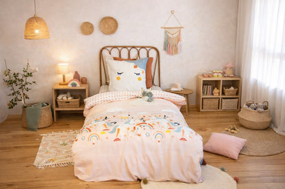 Parure de lit enfant microfibre FEE, 140x200cm