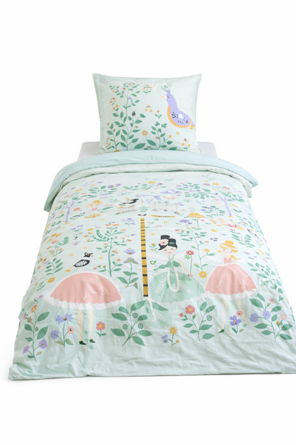 Parure de Lit Enfant Réversible motif Licorne 140x200cm