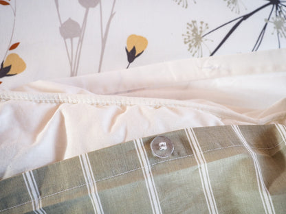 Parure de lit FLEUR ZEN - 100% coton 57 fils/cm²