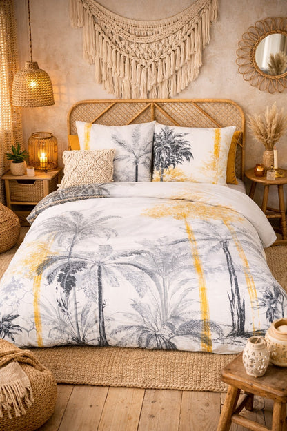 Parure de lit Forêt Apaisante - 100% coton 57 fils/cm²