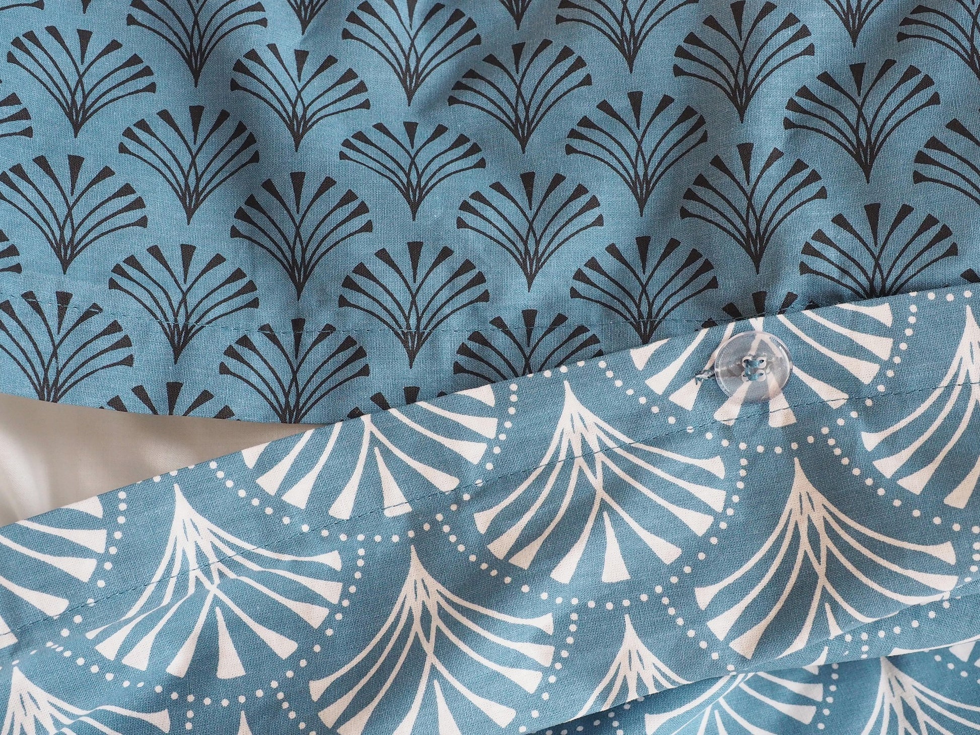 Parure de lit GRAPHIQUE Élégante - 100% coton 57 fils/cm²