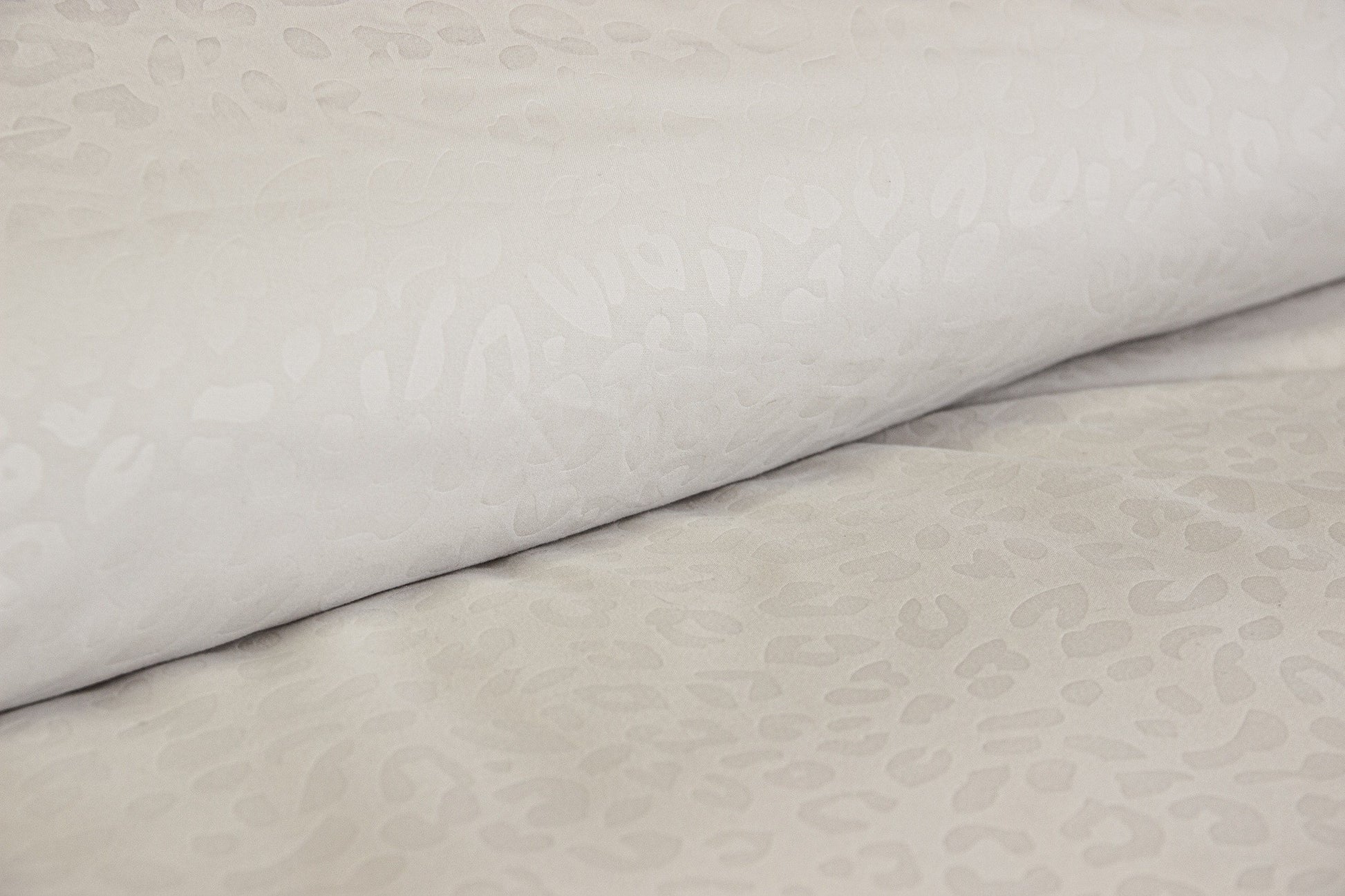 Parure de Lit Microfibre Frappée - Beige