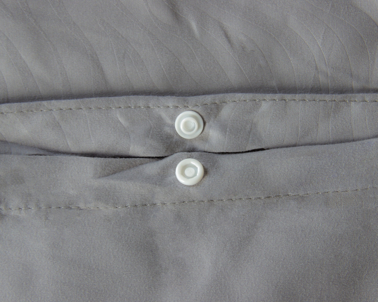 Parure de Lit Microfibre Frappée - Gris