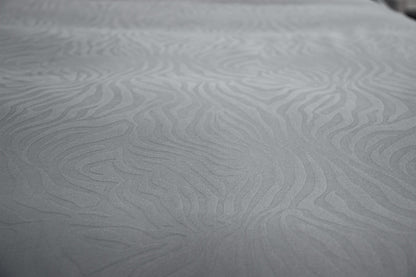 Parure de Lit Microfibre Frappée - Gris