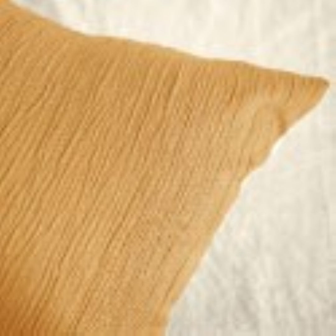 Parure de Lit Microfibre Gaufrée & Lavée Bicolore