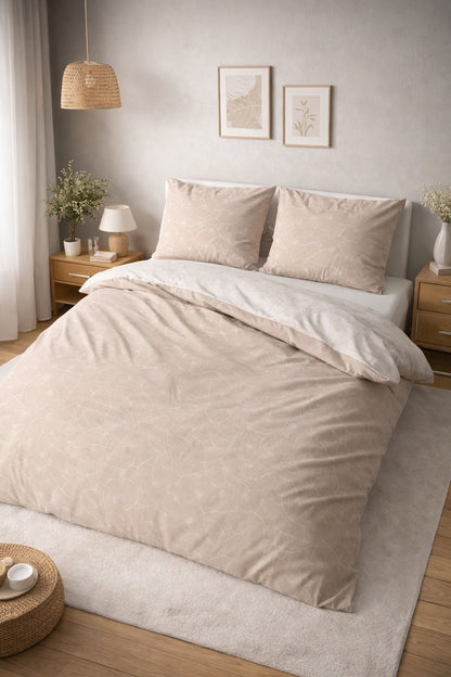 Parure de lit Sable Naturel