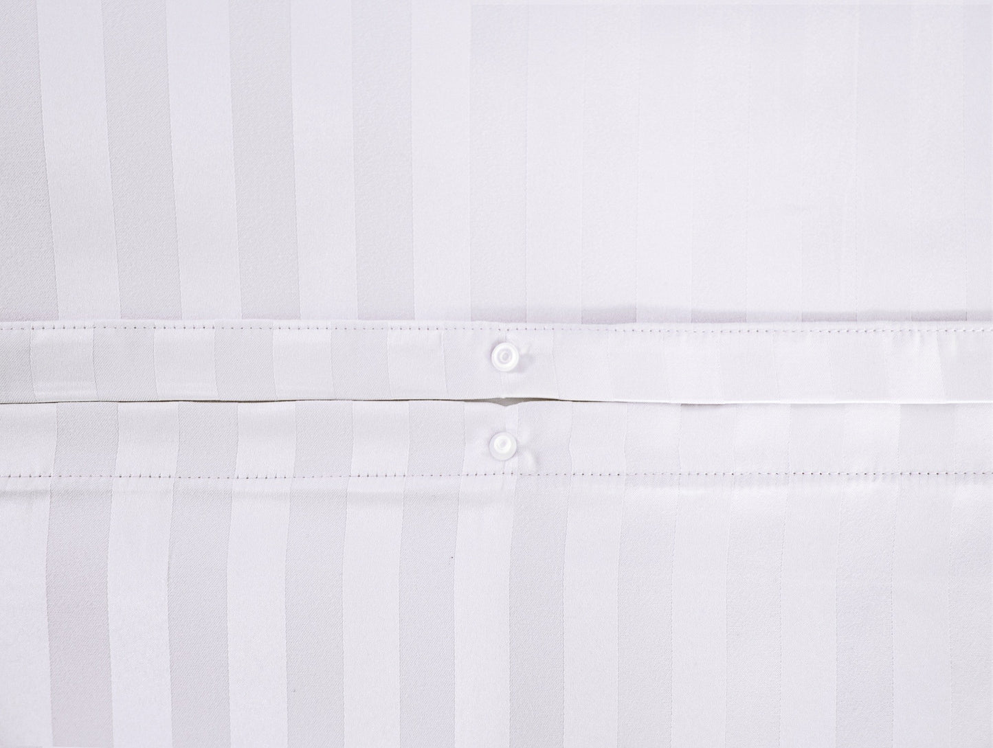 Parure de Lit Satin en Microfibre - Rayures Tissées