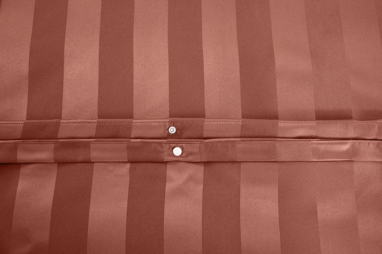 Parure de Lit Satin en Microfibre - Rayures Tissées