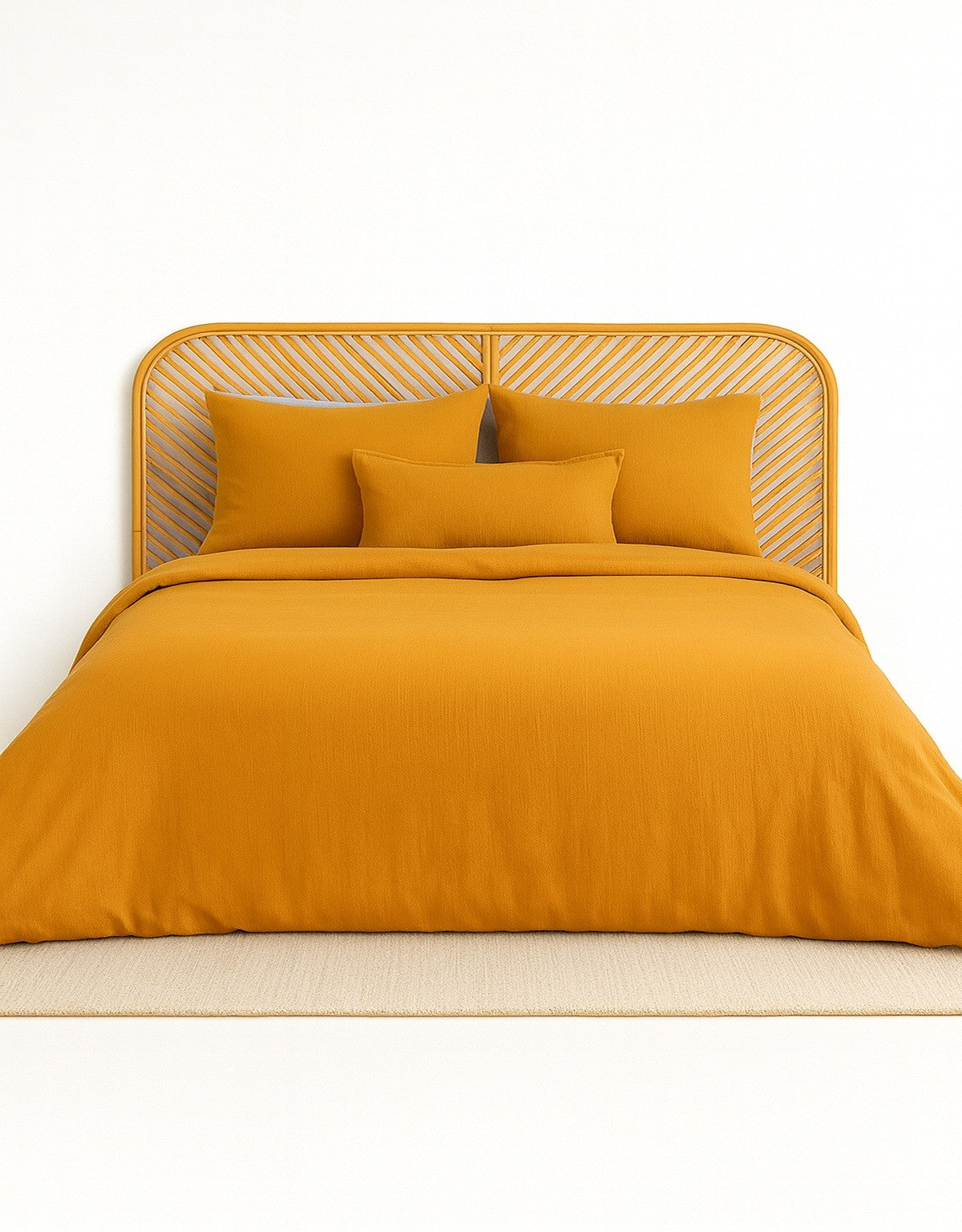 Parure de lit UNI Gaze de Coton