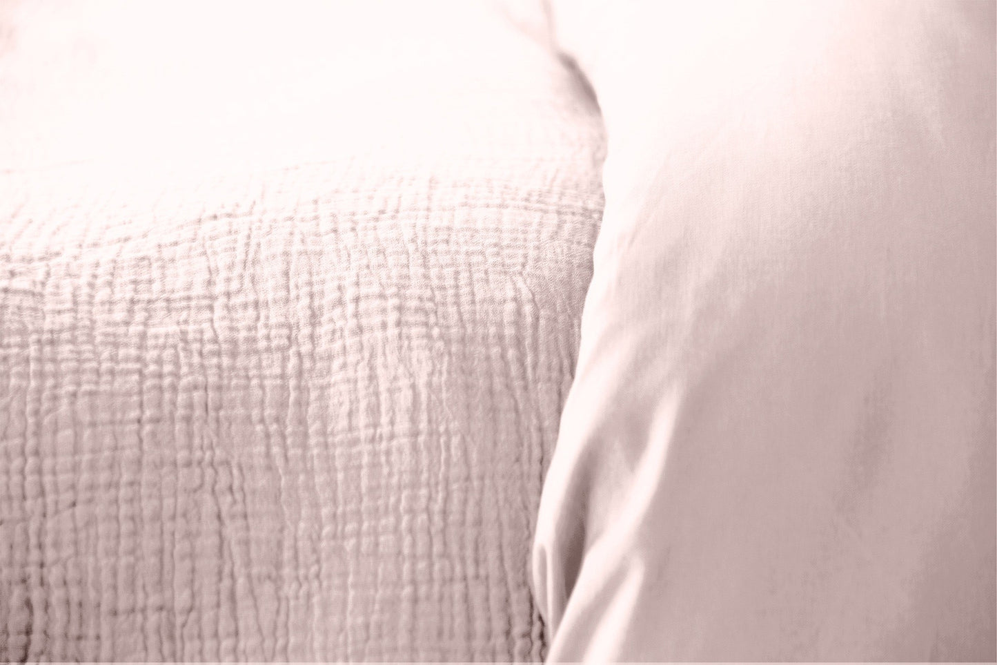 Parure de lit UNI Gaze de Coton