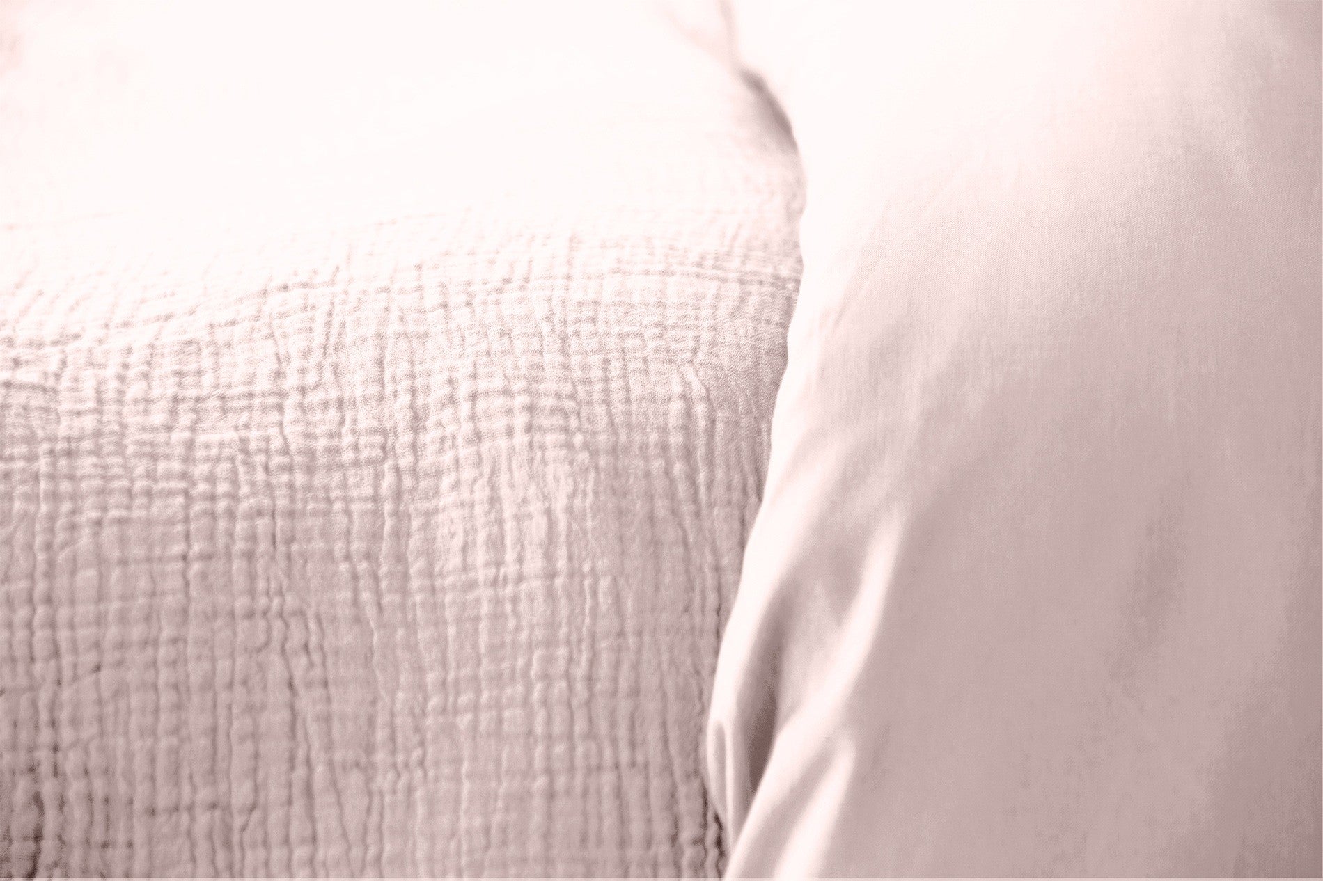 Parure de lit UNI Gaze de Coton