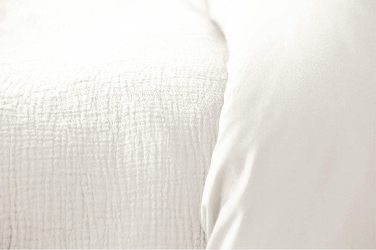 Parure de lit UNI Gaze de Coton