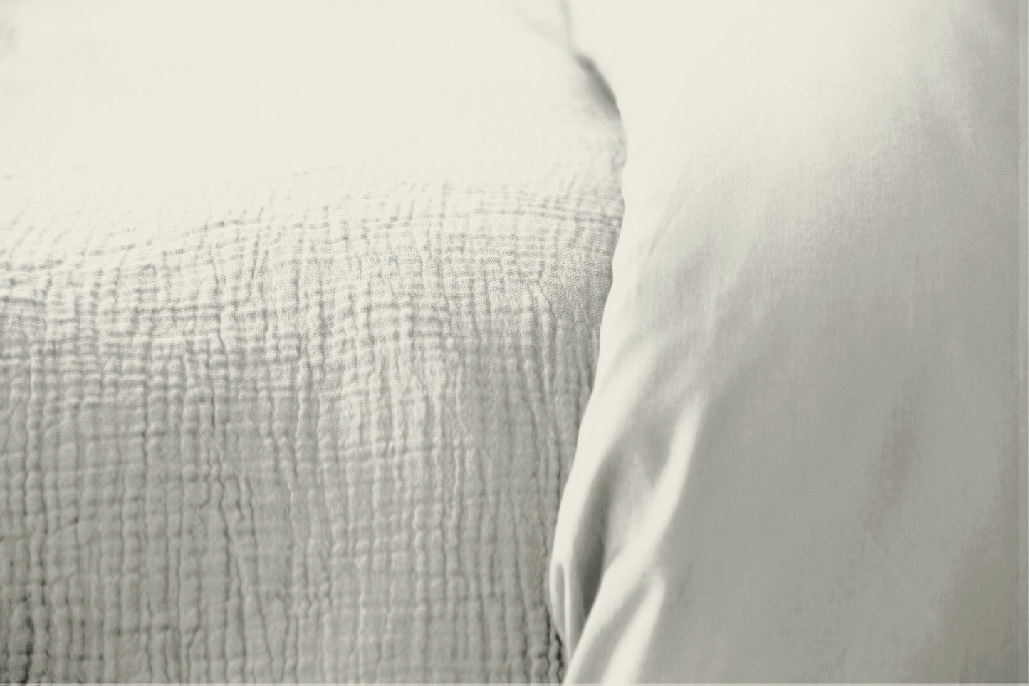 Parure de lit UNI Gaze de Coton