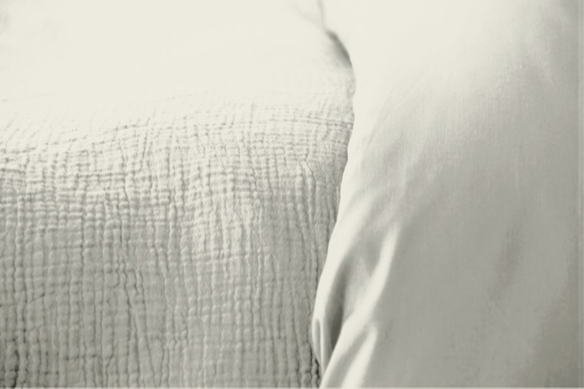 Parure de lit UNI Gaze de Coton