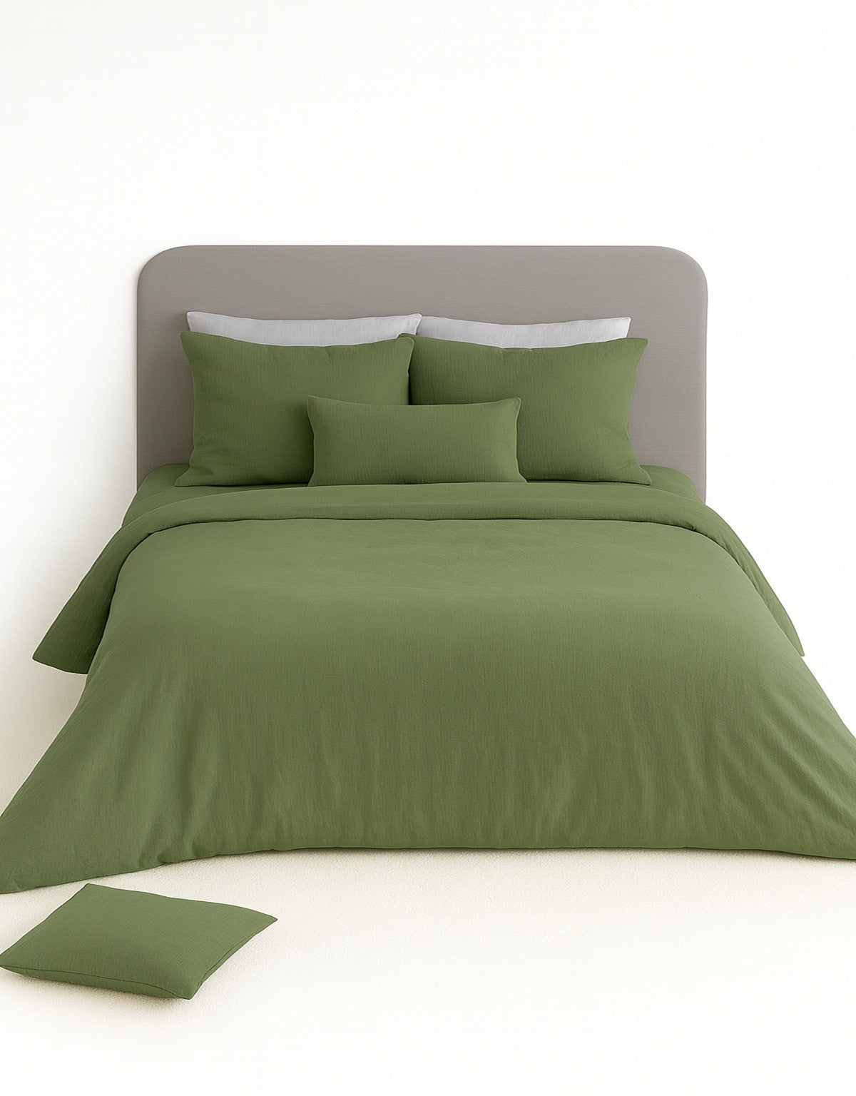 Parure de lit UNI Gaze de Coton