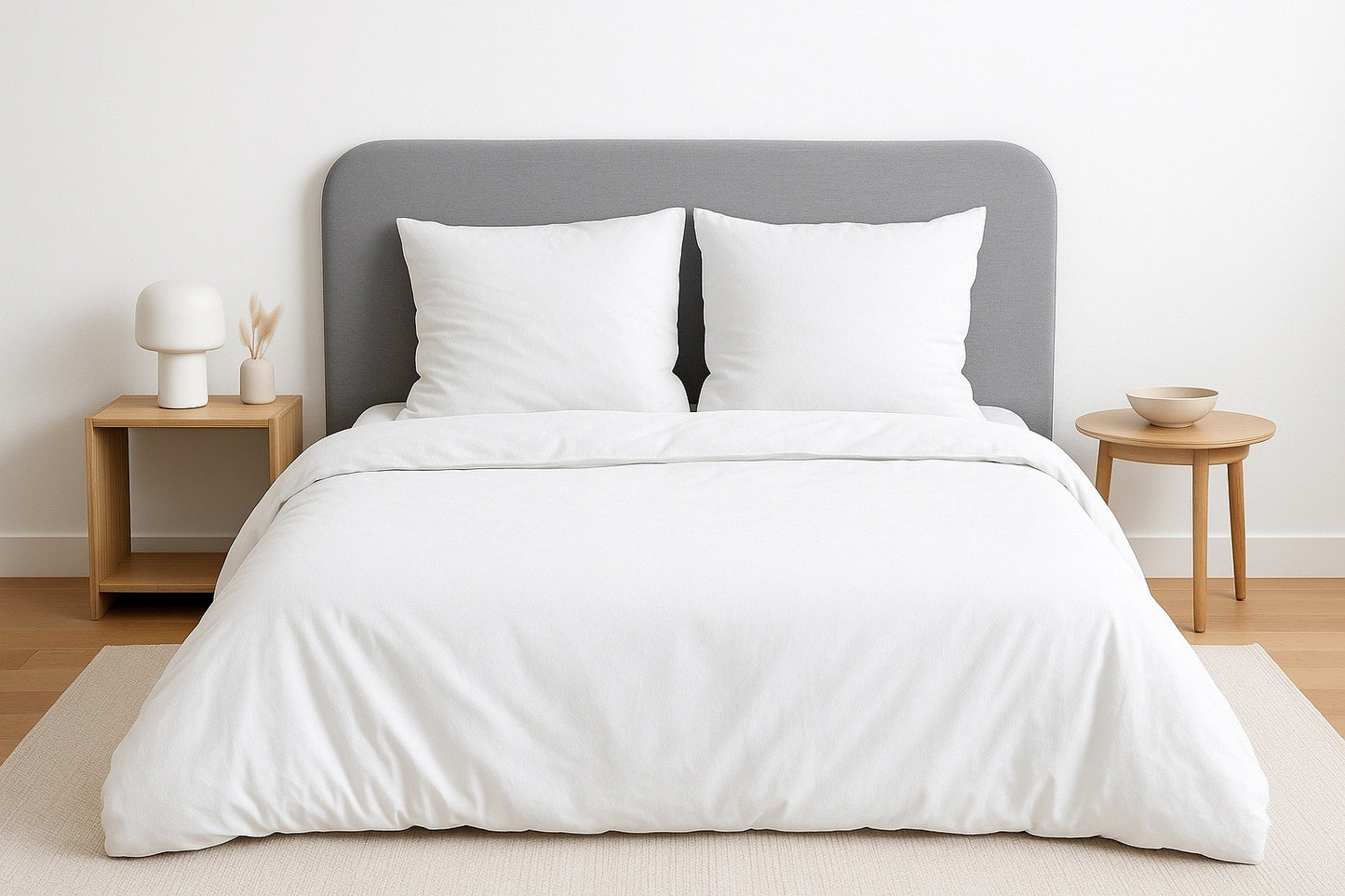 Parure de lit UNI Micro Lavée
