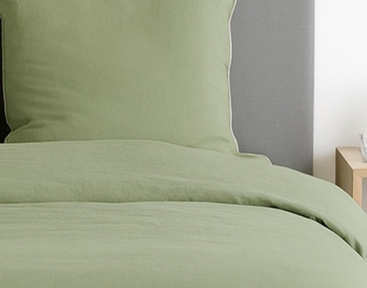 Parure de lit UNI Micro Lavée
