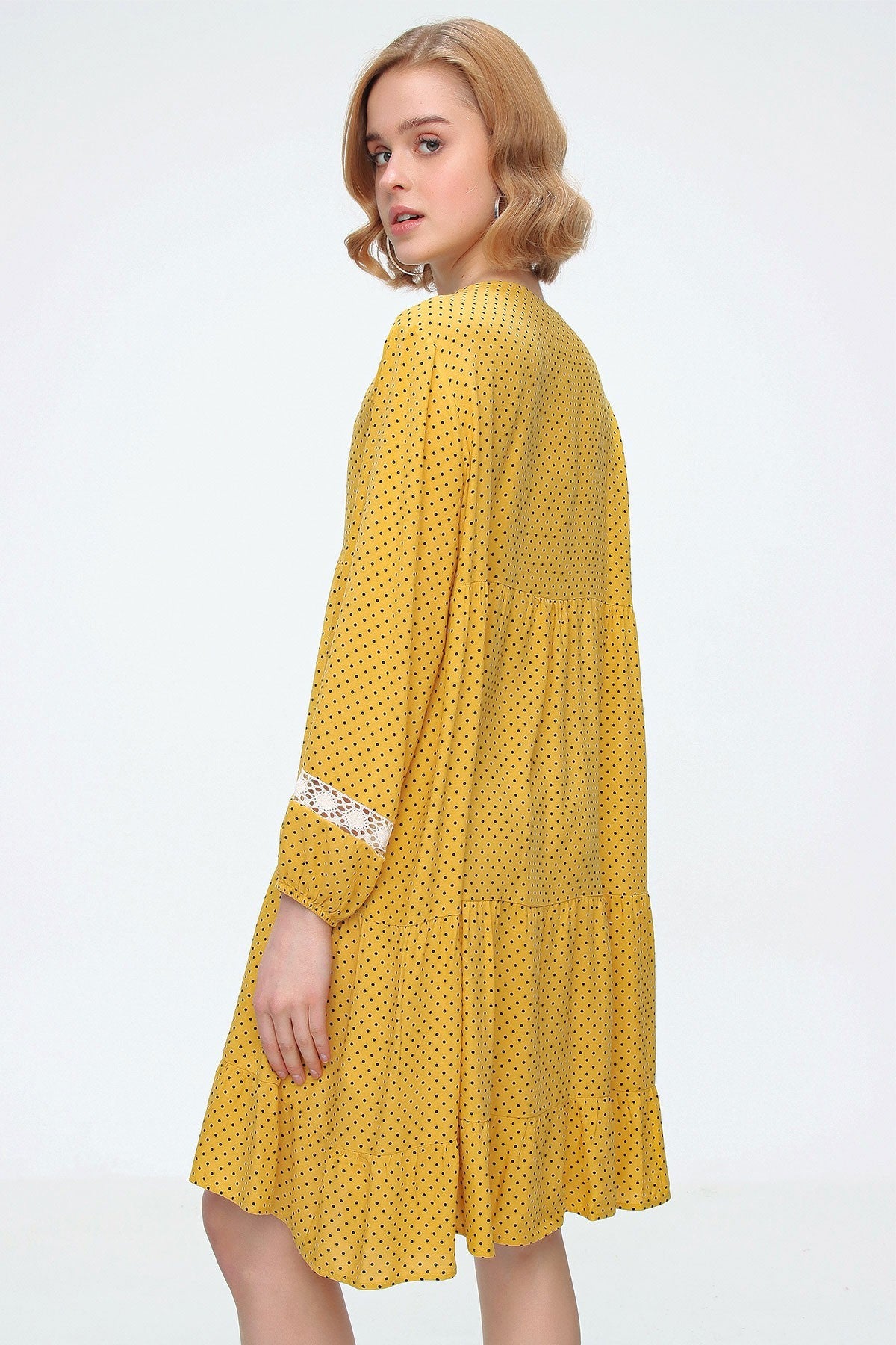 Robe Mi-longue Volanté
